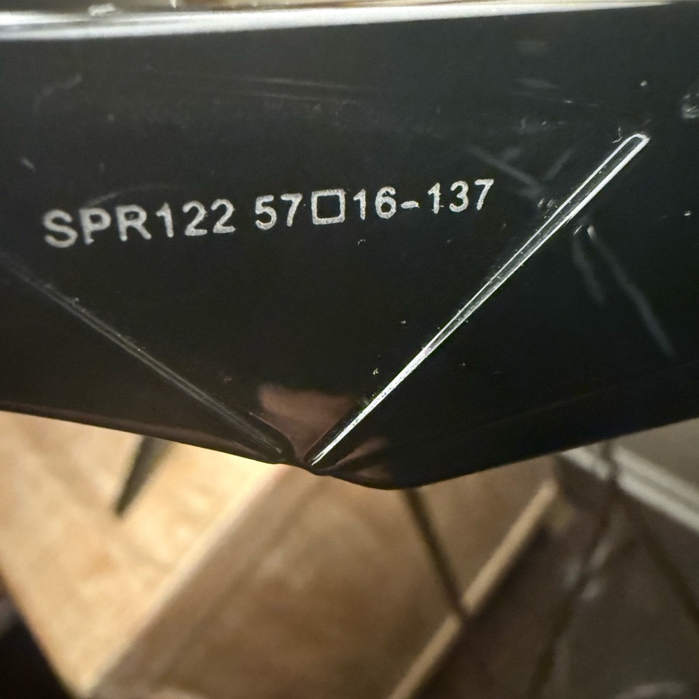 Prada Black Sunglasses with Case Retail $563 ✨EUC No scratches on Lenses - Picture 7 of 10